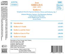 Jean Sibelius (1865-1957): Kullervo-Symphonie op.7, CD