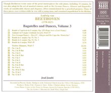 Ludwig van Beethoven (1770-1827): Bagatellen &amp; Klavierstücke Vol.3, CD