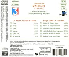 Guillaume de Machaut (1300-1377): Messe Nostre Dame, CD