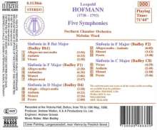 Leopold Hofmann (1738-1793): 5 Symphonien, CD