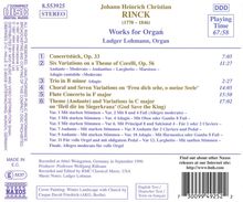 Johann Christian Heinrich Rinck (1770-1846): Orgelwerke, CD