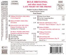 "Rule Britannia" - Best of the Proms, CD