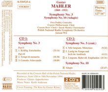 Gustav Mahler (1860-1911): Symphonie Nr.3, 2 CDs