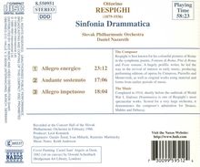 Ottorino Respighi (1879-1936): Sinfonia Drammatica, CD