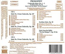 Serge Prokofieff (1891-1953): Cinderella-Suiten Nr.1-3, 2 CDs