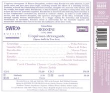 Gioacchino Rossini (1792-1868): L'Equivoco Stravagante, 2 CDs