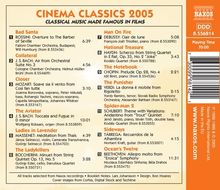 Cinema Classics 2005, CD