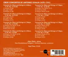 Antonio Vivaldi (1678-1741): Oboenkonzerte RV 447,450,451,453,454,455,457,461,463, CD