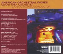 American Orchestral Works, CD