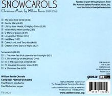 William Ferris (1937-2000): Snowcarols, CD