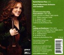 Franz Clement (1780-1842): Violinkonzert Nr.1 D-Dur (1805), 2 CDs