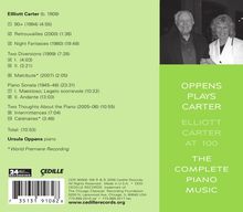 Elliott Carter (1908-2012): Sämtliche Klavierwerke, CD