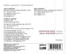 Jennifer Koh - Signs, Games + Messages, CD