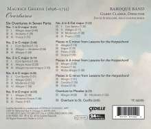 Maurice Greene (1696-1755): Overtures, CD