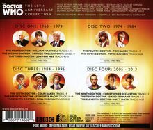 Filmmusik: Doctor Who: The 50th Anniversary Collection, 4 CDs