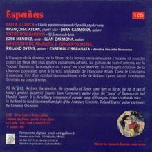 FOLK "SPAGNA": Espanas, Cofanetto Comprende, 3 CDs