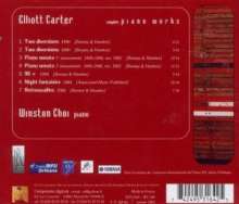 Elliott Carter (1908-2012): Klavierwerke, CD