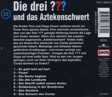 Die drei ??? (Folge 023) und das Aztekenschwert, CD