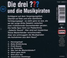 Die drei ??? (Folge 052) und die Musikpiraten, CD