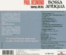 Paul Desmond (1924-1977): Bossa Antigua, CD