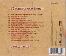 Georg Danzer: 13 schmutzige Lieder, CD