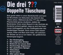 Die drei ??? (Folge 102) - Doppelte Täuschung, CD