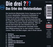 Die drei ??? (Folge 103) - Das Erbe des Meisterdiebes, CD