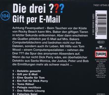 Die drei ??? (Folge 104) - Gift per e-mail, CD