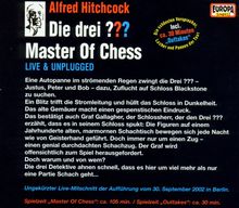 Die drei ??? - Master of Chess (Live &amp; Unplugged), 2 CDs
