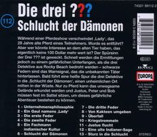 Die drei ??? (Folge 112) - Schlucht der Dämonen, CD