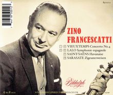 Zino Francescatti - Violinkonzerte, CD