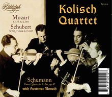 Kolisch Quartet - Mozart / Schubert / Schumann, 2 CDs