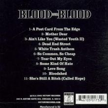 Blood For Blood: Outlaw Anthems, CD