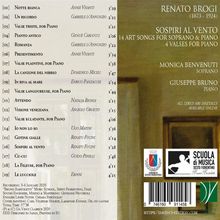 Renato Brogi (1873-1924): Lieder "Sospiri Al Vento", CD