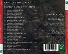 Camille Saint-Saens (1835-1921): Sämtliche Kammermusik mit Flöte, CD