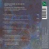 Alexander Scriabin (1872-1915): Symphonien Nr.1-3 für Klavier 4-händig &amp; für 2 Klaviere, 3 CDs