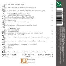 Ennio Morricone (1928-2020): Kammermusik Vol.1 - Absolutely Ennio Morricone, CD