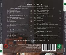 Musik für 2 Lauten "A Due Leuti" (Masterpieces for Renaissance Lute Duo), CD