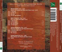 Erwin Schulhoff (1894-1942): Duo für Violine &amp; Cello, CD