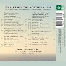 Duo Sigova / Lasine - Pearls from the Northern Seas (Miniaturen nordischer Meister), CD