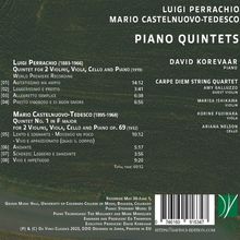 Luigi Perrachio (1883-1966): Klavierquintett, CD