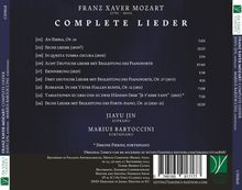 Franz Xaver Mozart (1791-1844): Sämtliche Lieder, CD