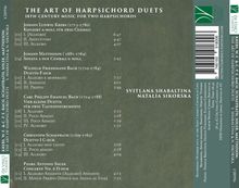 Musik für 2 Cembali - The Art of Harpsichord Duets (18th Century Music for 2 Harpsichords), CD