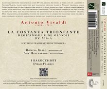 CD-Cover von Antonio Vivaldi, "La Costanza Trionfante". Solisten: Romina Basso, Ann Hallenberg, mit I Barocchisti.