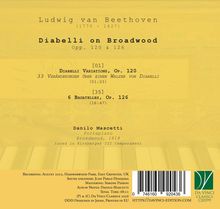 "Ludwig van Beethoven (1770-1827), Diabelli on Broadwood, Opp. 120 & 126; Danilo Mascetti, Fortepiano, Broadwood, 1819."