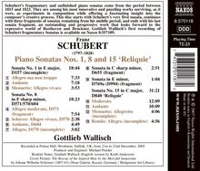 Franz Schubert (1797-1828): Klaviersonaten D.157,571,840, CD