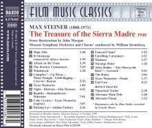 Max Steiner (1888-1971): Filmmusik: Treasure of Sierra Madre (Filmmusik-Suite), CD