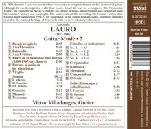 Antonio Lauro (1917-1986): Gitarrenwerke Vol.2, CD
