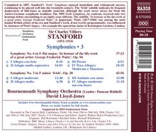 Charles Villiers Stanford (1852-1924): Symphonien Nr.3 &amp; 6, CD