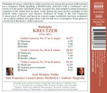 Rodolphe Kreutzer (1766-1831): Violinkonzerte Nr.17,18,19, CD